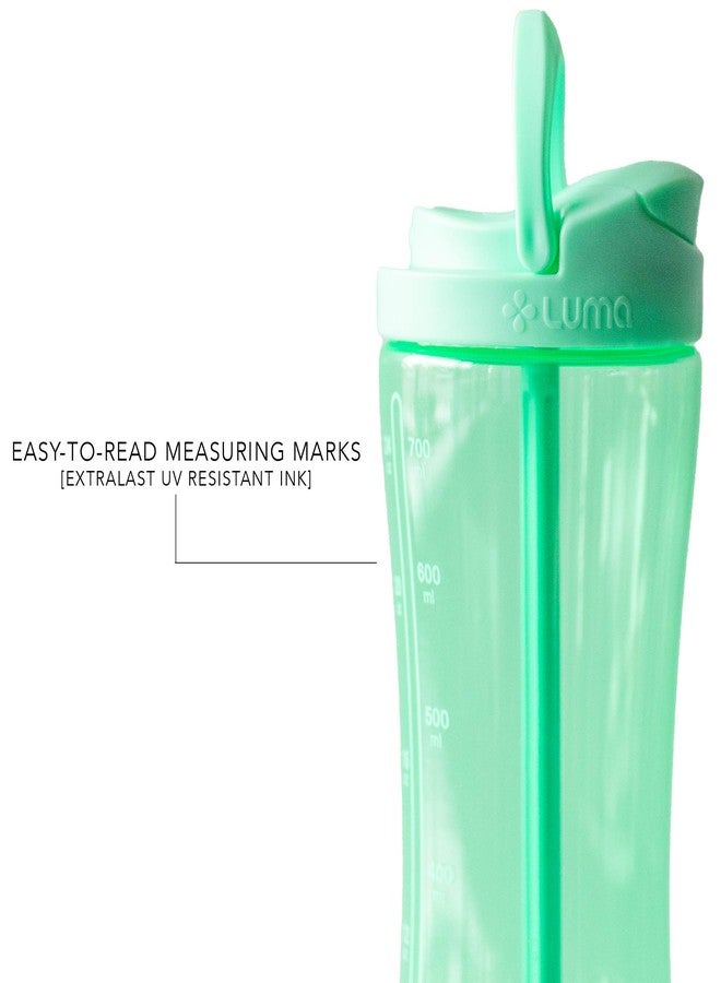 PerfectShaker™️ LUMA Shaker Bottle, 28oz (WHITE) - Leak Free, Shatterproof, Odor Resistant, BPA Free, Tritan Plastic, Hybrid Water Bottle, Shaker Bottle With ActionRod Sports Mixer Technology - Image 5